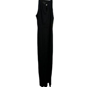 Worthington Keyhole Halter Maxi Dress Medium‎